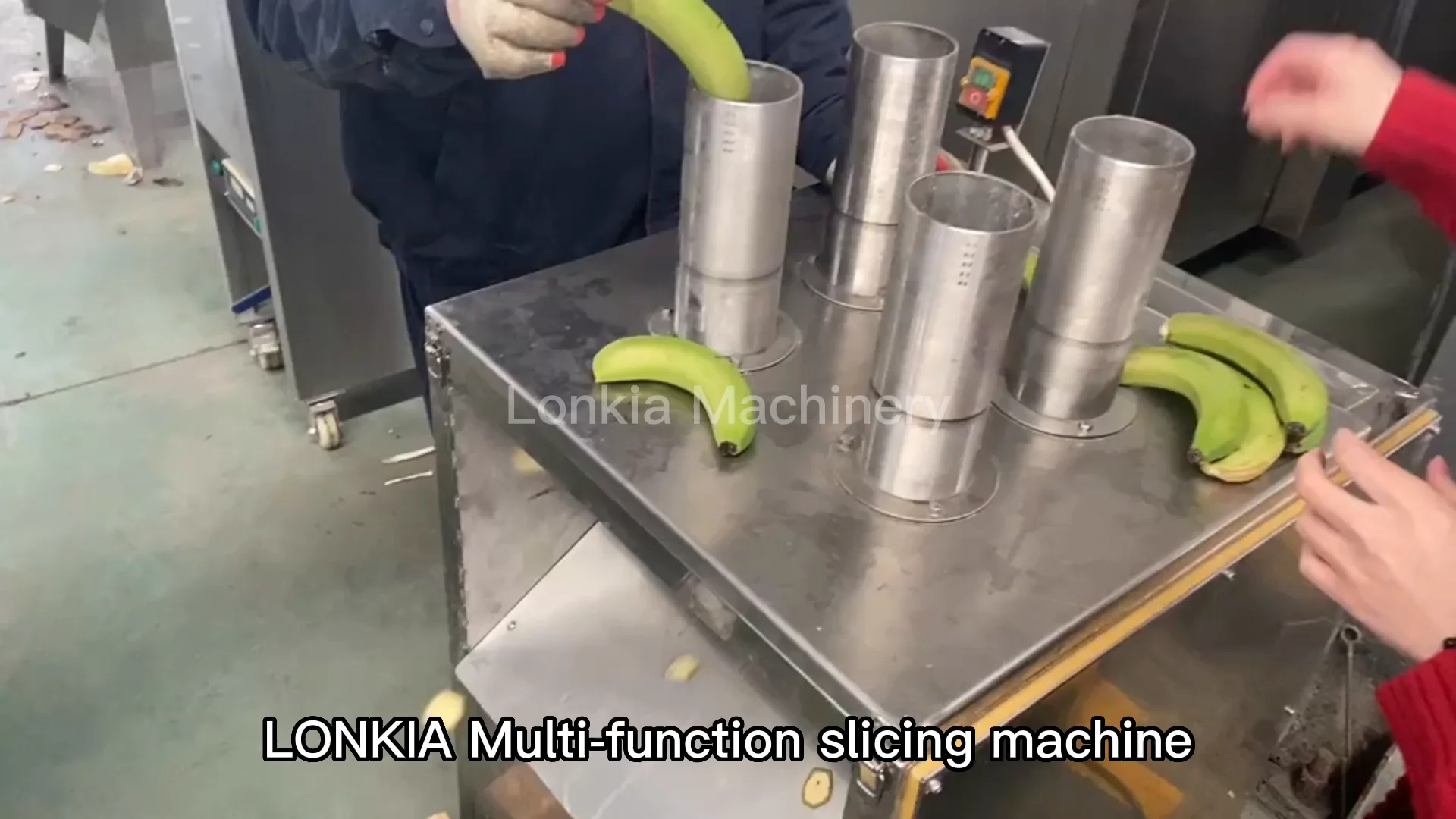 Industrial Cucumber Banana Slicer Machine Plantain Slicer Machine Apple Chips Cutting Machine