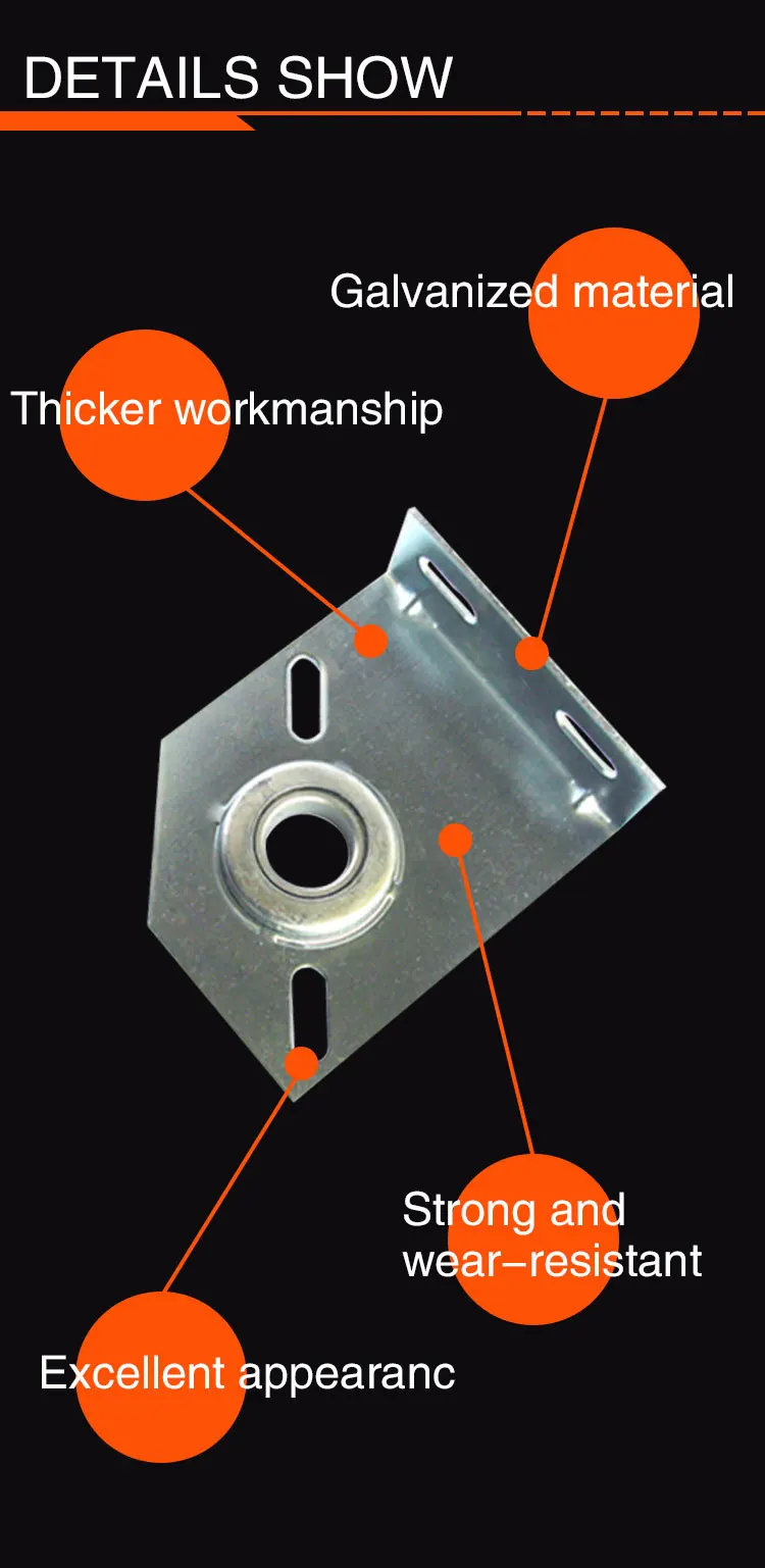 Garage Door Metal Shelf Bracket Sectional Garage Door Center Bearing