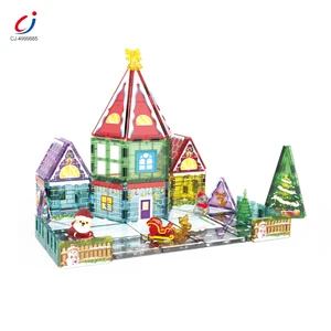 Chengji Magnetic Building Blocks Diy Construction Toy Set Creative Simulation Education Assembly Christmas Diy Building Block