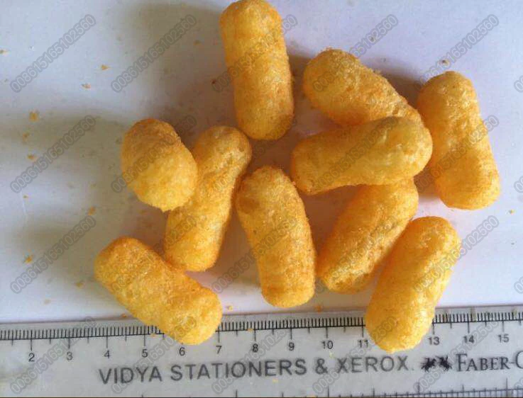 High Quality Automatic Extruded Corn Puff Snack Food Making Machine with Stuffing