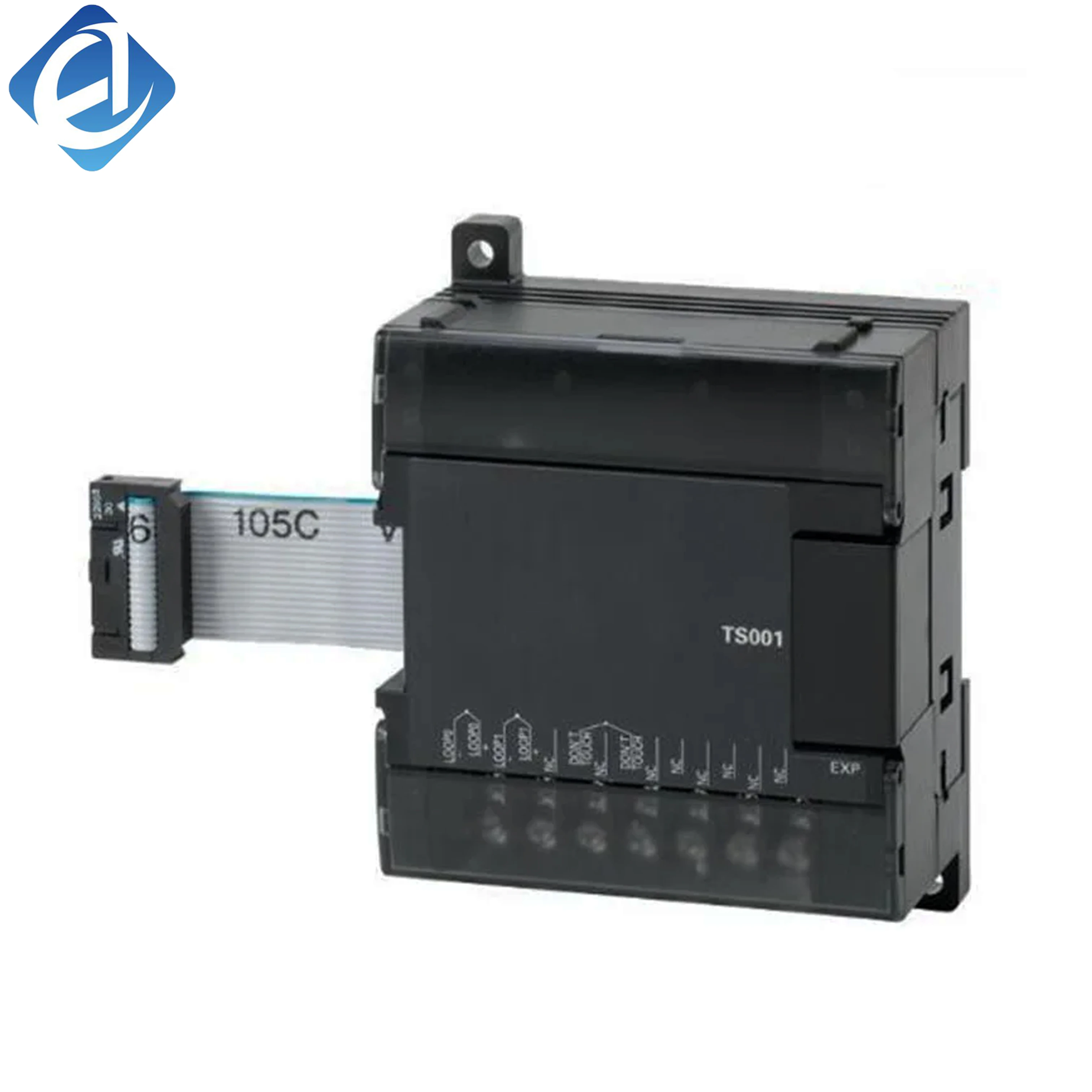 New Original CP1W-TS001 Omron CP1W series temperature sensing module, compatible with CP1E/CP1L PLC for thermocouple signal collection and temperature monitoring in industrial equipment.