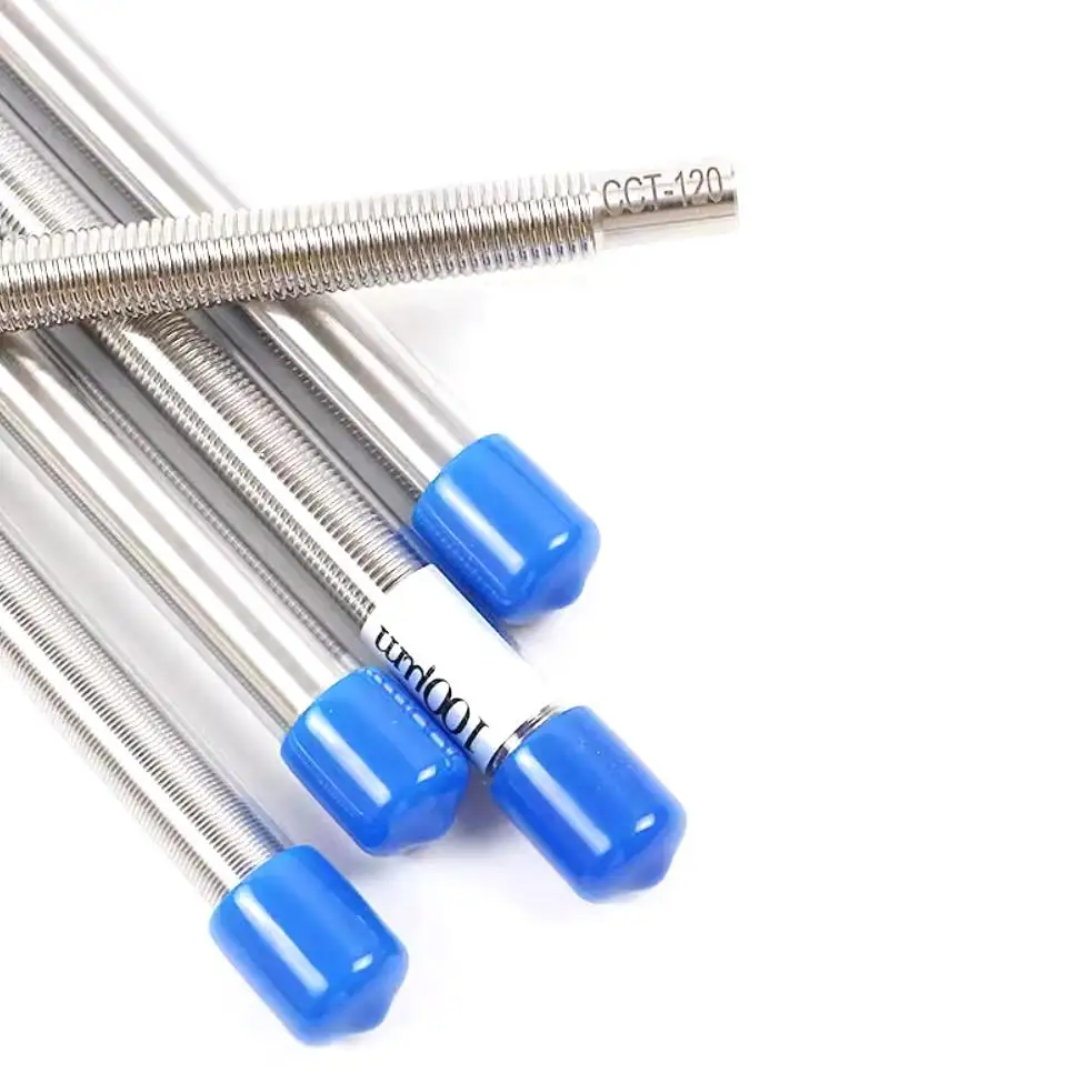Chrome Plating Threaded Rods Film Thickness 0~850μm Paper Mill Coating Paperboard Profiled Extrusion Metering Rod