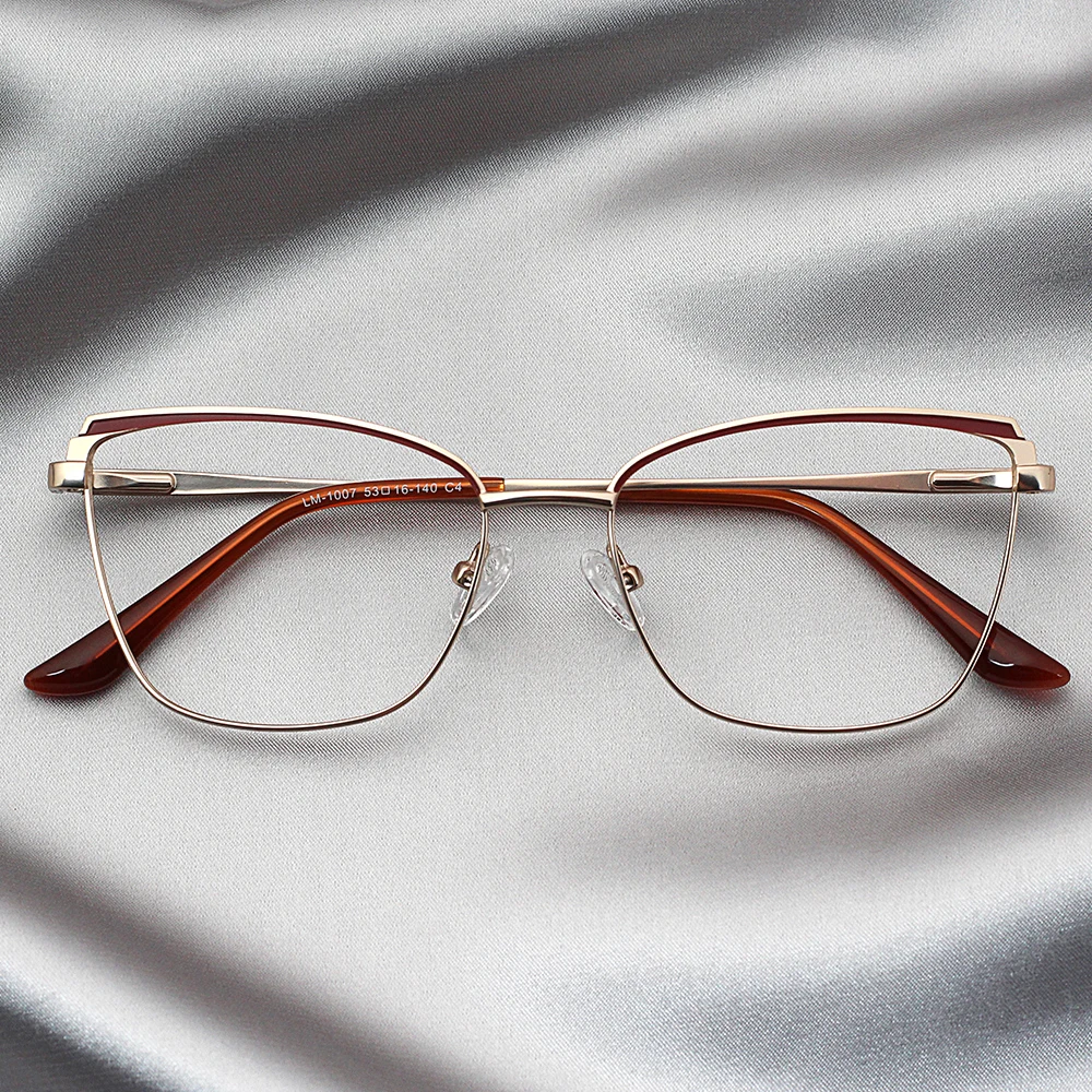 IU-LM1007 Best Quality 2022 Women's Metal Eyeglasses