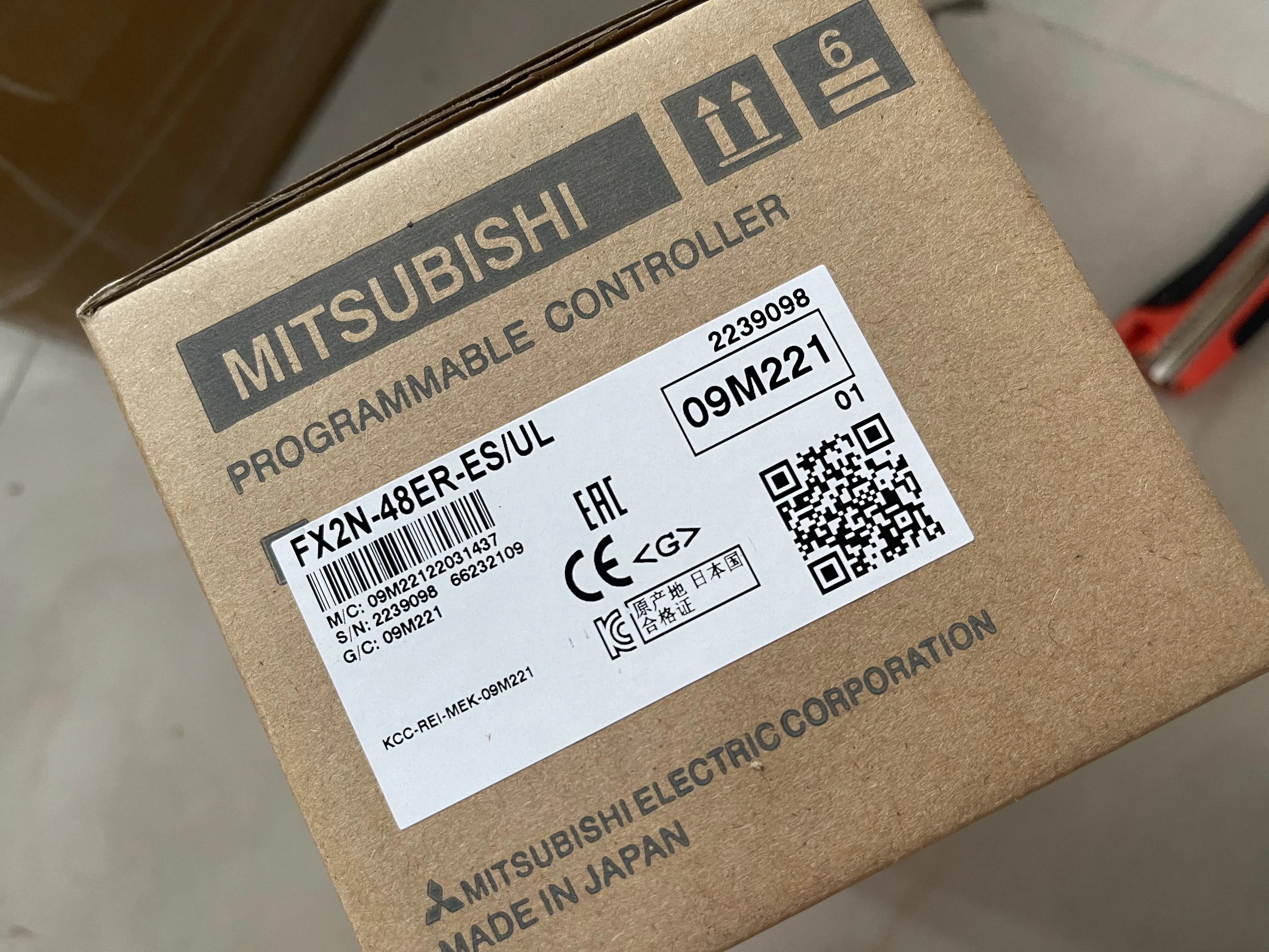 Mitsubishi PLC Expansion Module FX2N-48ER-ES/UL