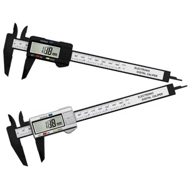 Electronic digital display caliper 0-150MM carbon fiber digital large screen