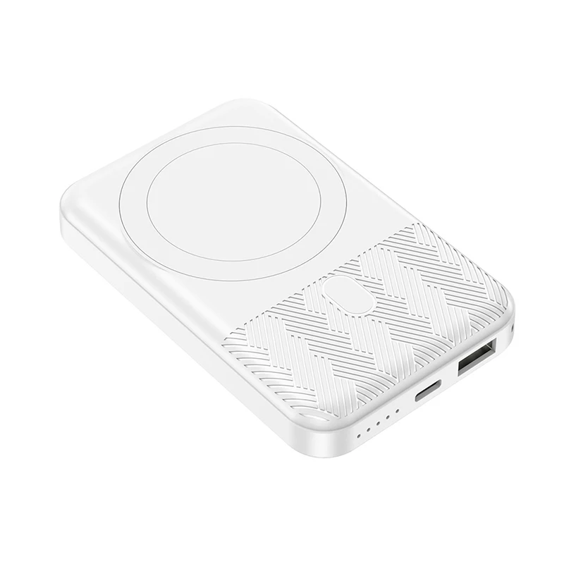 Wireless Charging Power Bank 10000mah,22.5w Pd Fast Charging,3in1 Usb C Ultra Thin Battery