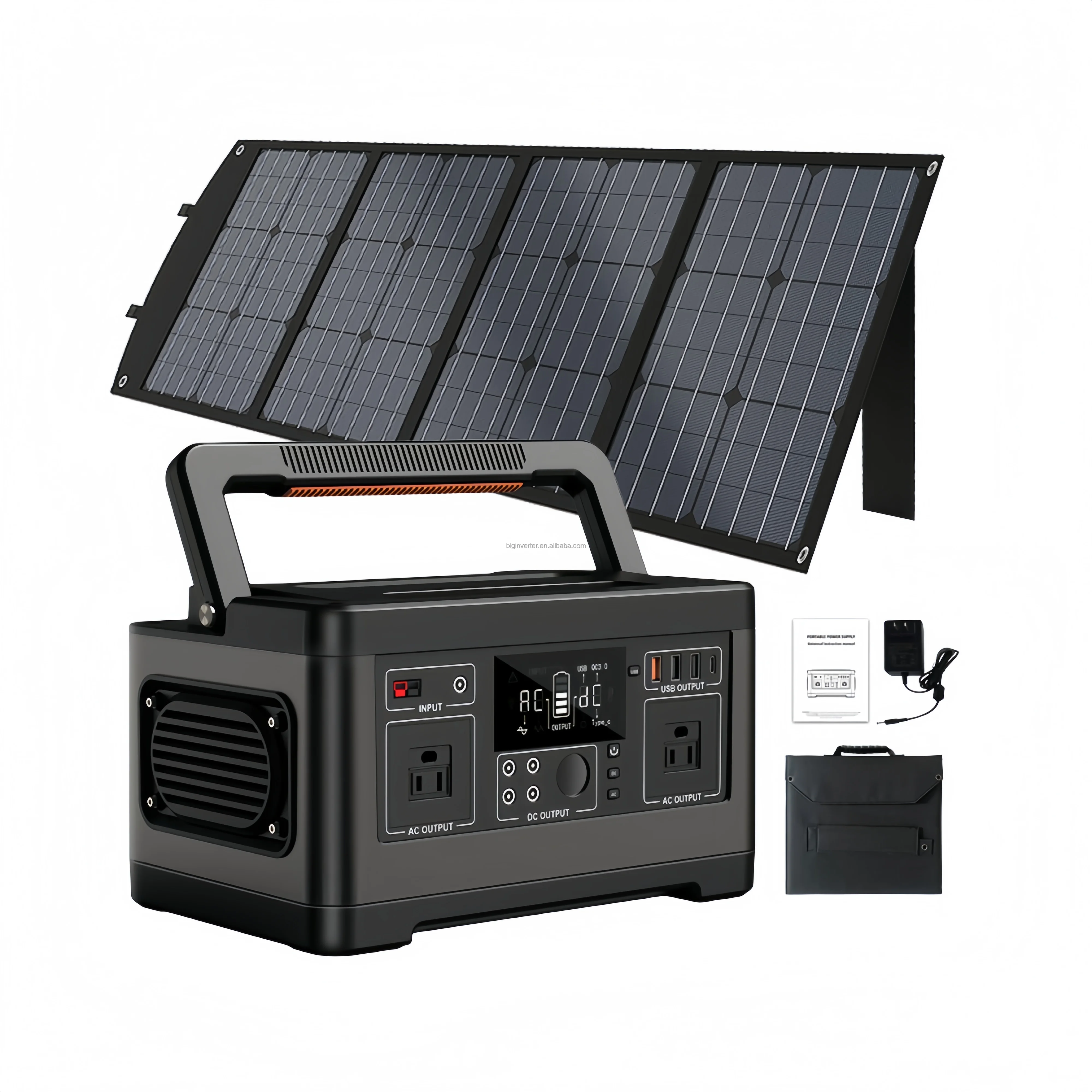 500W 520Wh 140400mAh 140.4Ah Portable Solar Power Station