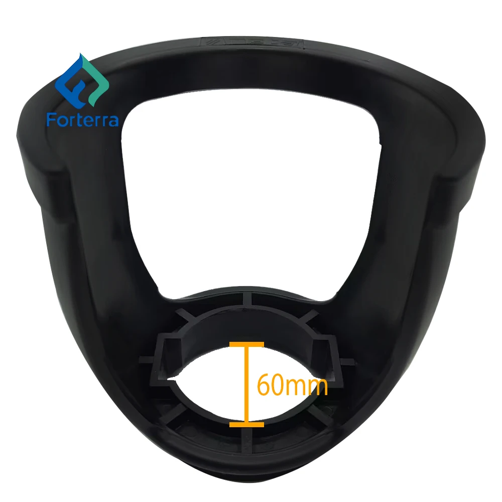High Quality Steel Tulip Type Cylinder Carry Handle Low Pressure Oxygen Gas Cylinder Plastic Protection Cover for Medical Use