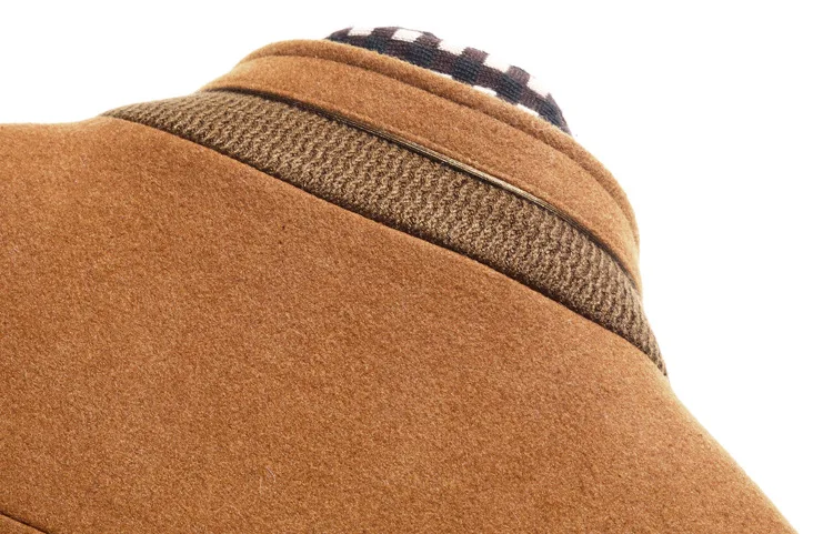 High Quality Wholesale Winter Men's Clothing Jacket Trench Coat Custom Woolen Plus Size Long Coats For Men_voghion.com