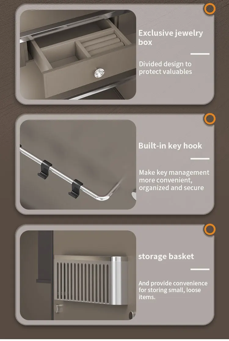 CEQSAFE Hot Sale Safe Metal Security Safe Box Fingerprint Key Safe Luxury Smart TUYA APP WIFI Safe Box supplier