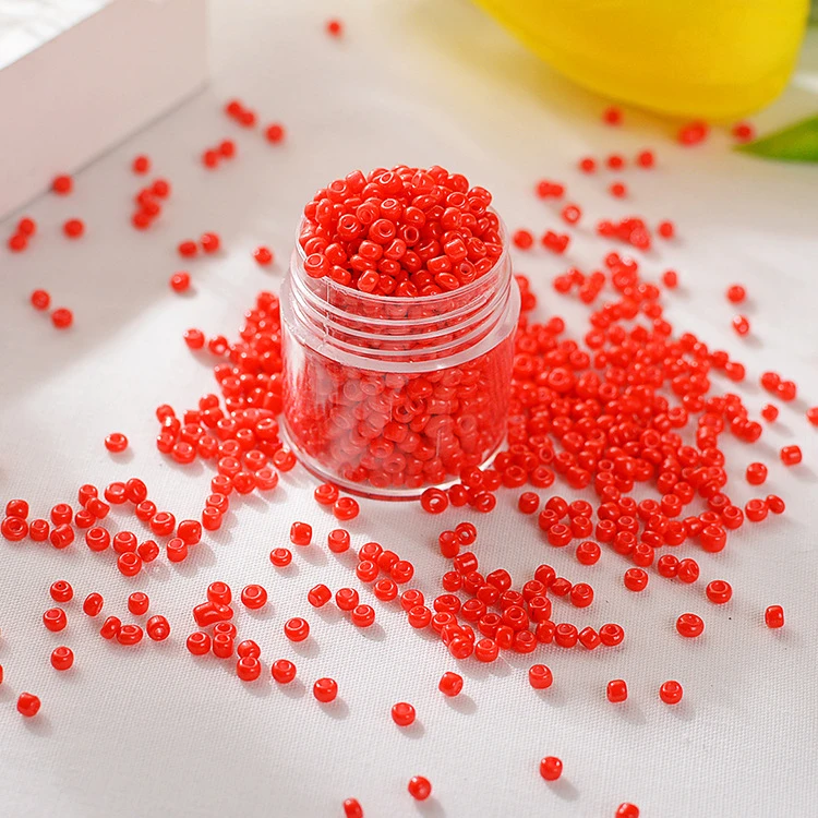 Perles De Rocaille Rondes 2 Mm (12/0) - Couleur Au Choix - Lot