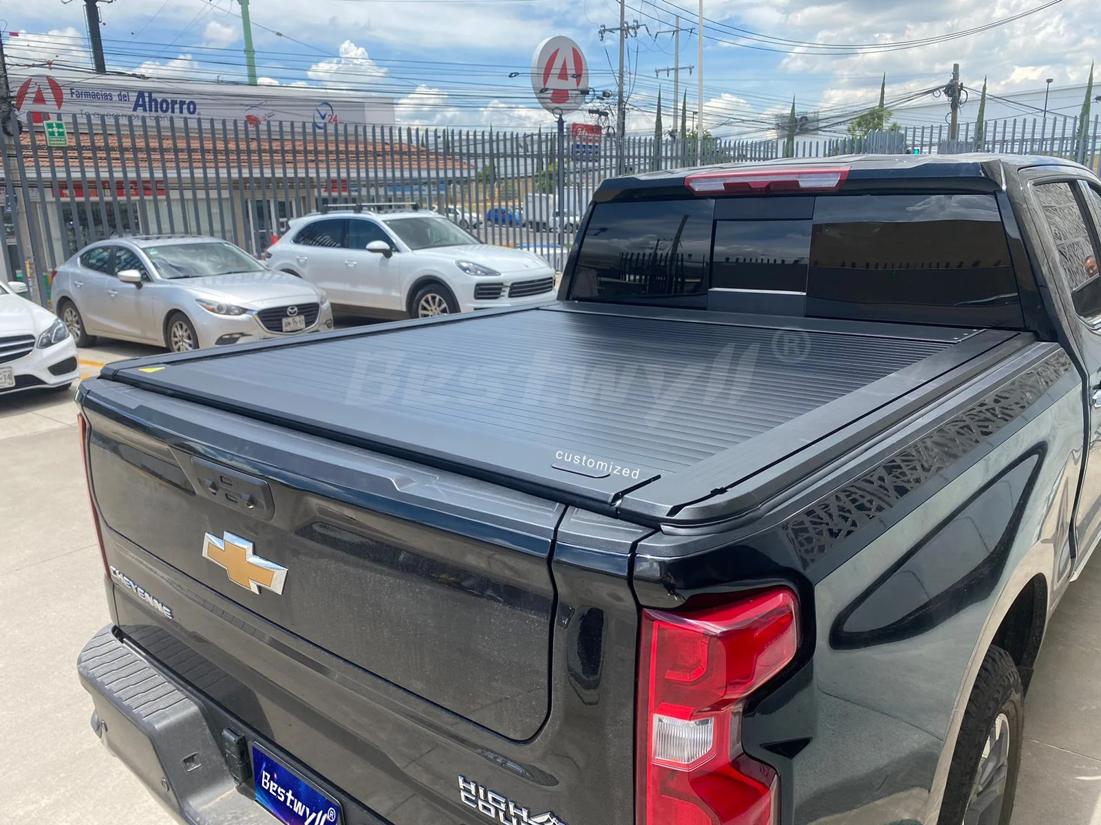 Bestwyll Electronic Roller Lid Pickup Truck Bed Electric Tonneau Cover