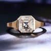 18k gold+4.08ct E VS1 Lab Diamond