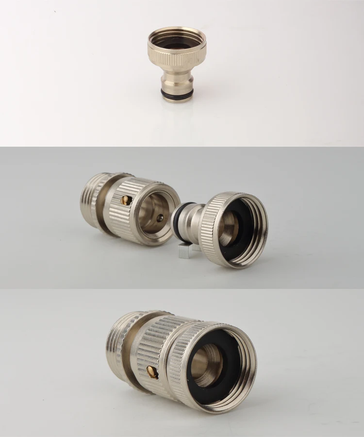 Pipe Coupling Connectors High Pressure Water Pipe 3/4 Quick Faucet
