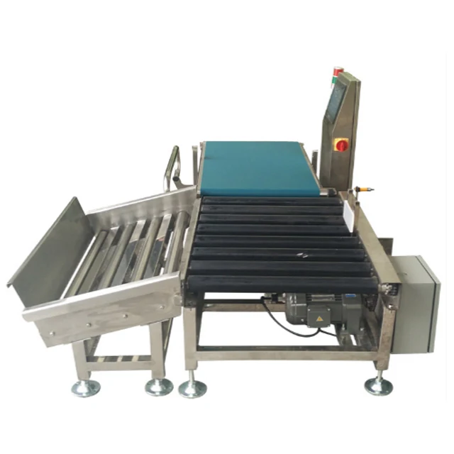 Juzheng 50kg High Load Inline Automatic Weighing Machine Checkweigher Manufacturer for Large Items