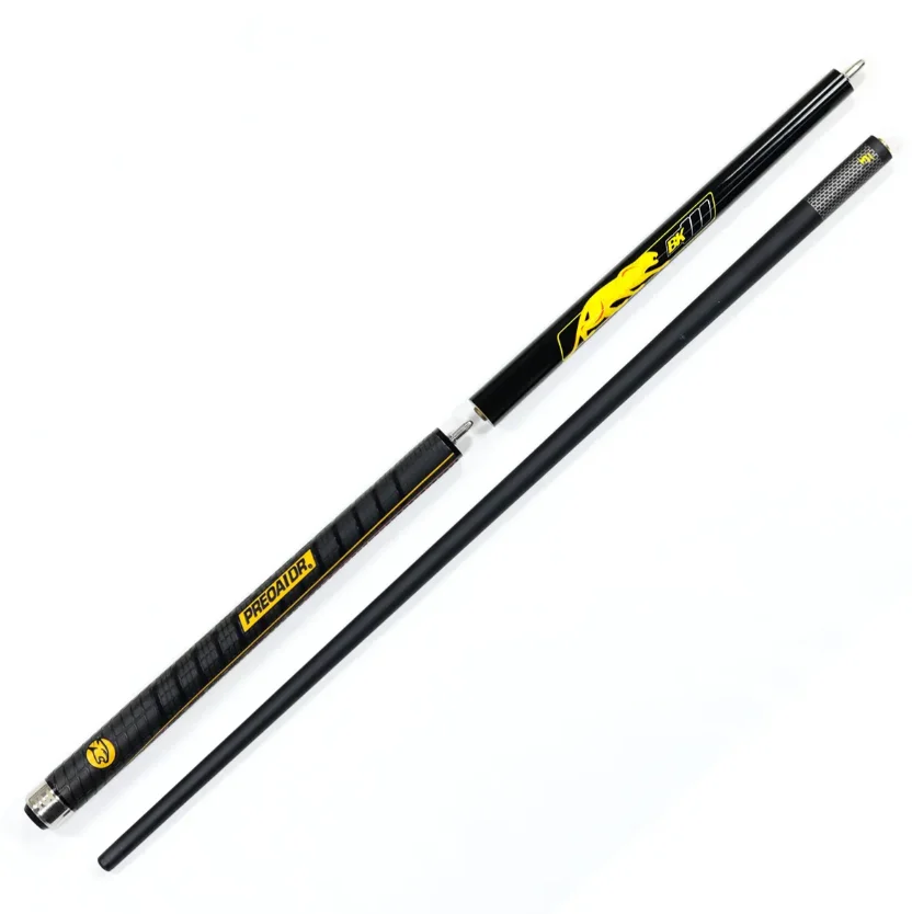 カーボンファイバー製3-PCビリヤードジャンプブレークキュー stick 148cm