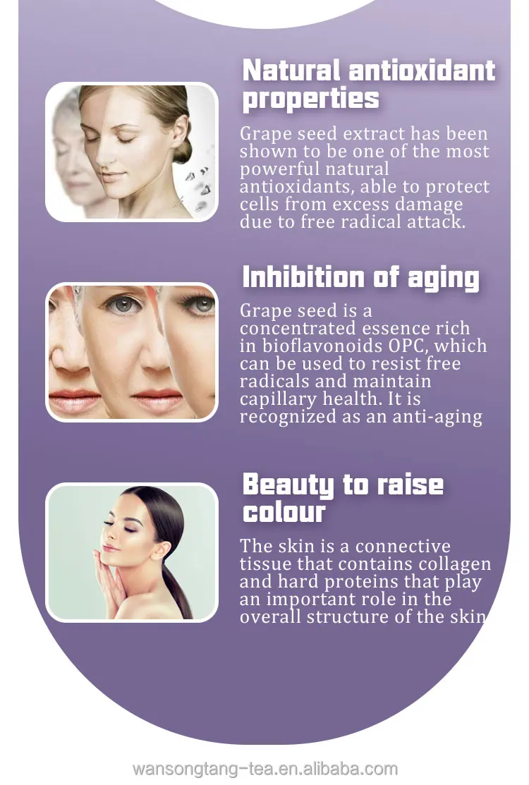 Daynee Grape Seed Extract Oil Capsules Antioxidants Skin Whitening