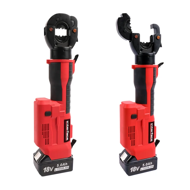 C300 Battery Powered Hydraulic Pliers 10-300 Sqmm Hydraulic Crimping Tools