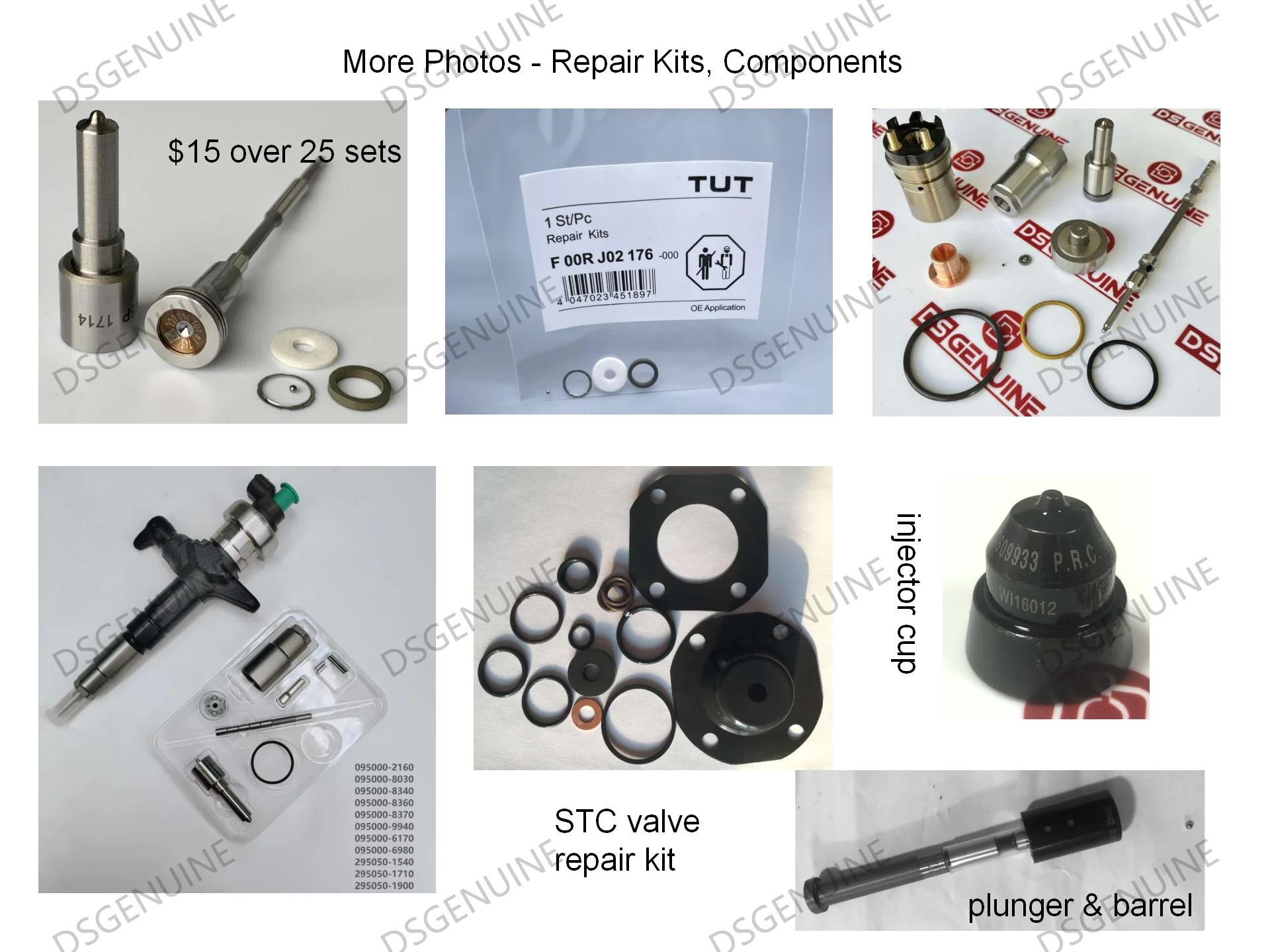 320d C7.1 Diesel Engine Fuel Injector Nozzle T413609 3969626 0445120371