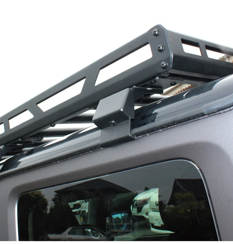 Black roof luggage for JB64W JB74W without the light installation holes ...