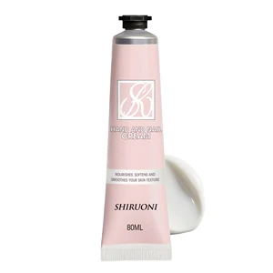 OEM ODM Natural Sakura Hand Skin Care Cream Moisturizing Firming with Shea Butter Lavender Rose Reduce Fine Lines Brighten