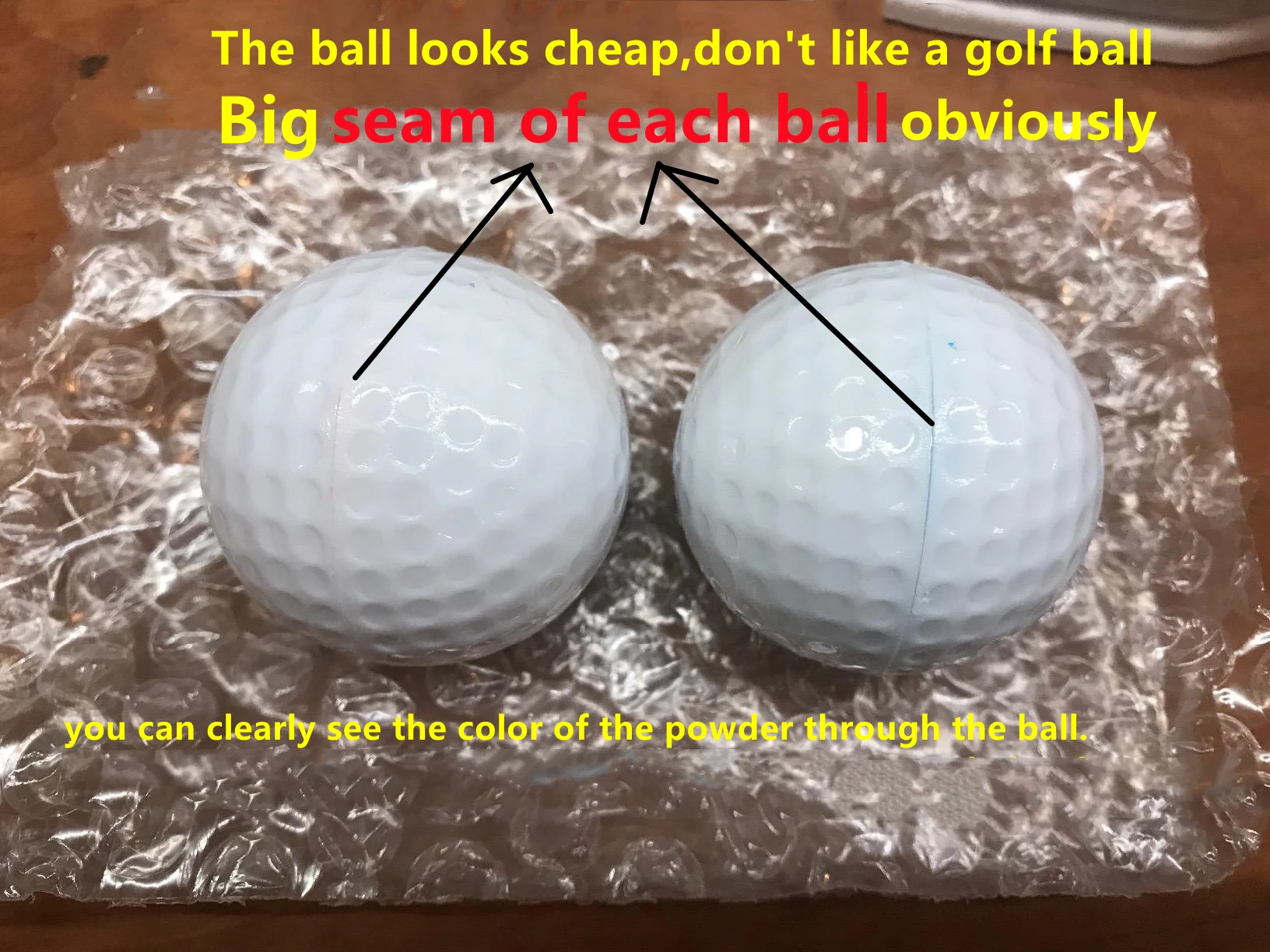 Prank Golf Ball Trick Powder Expolding Golf Balls Buy Powder Golf