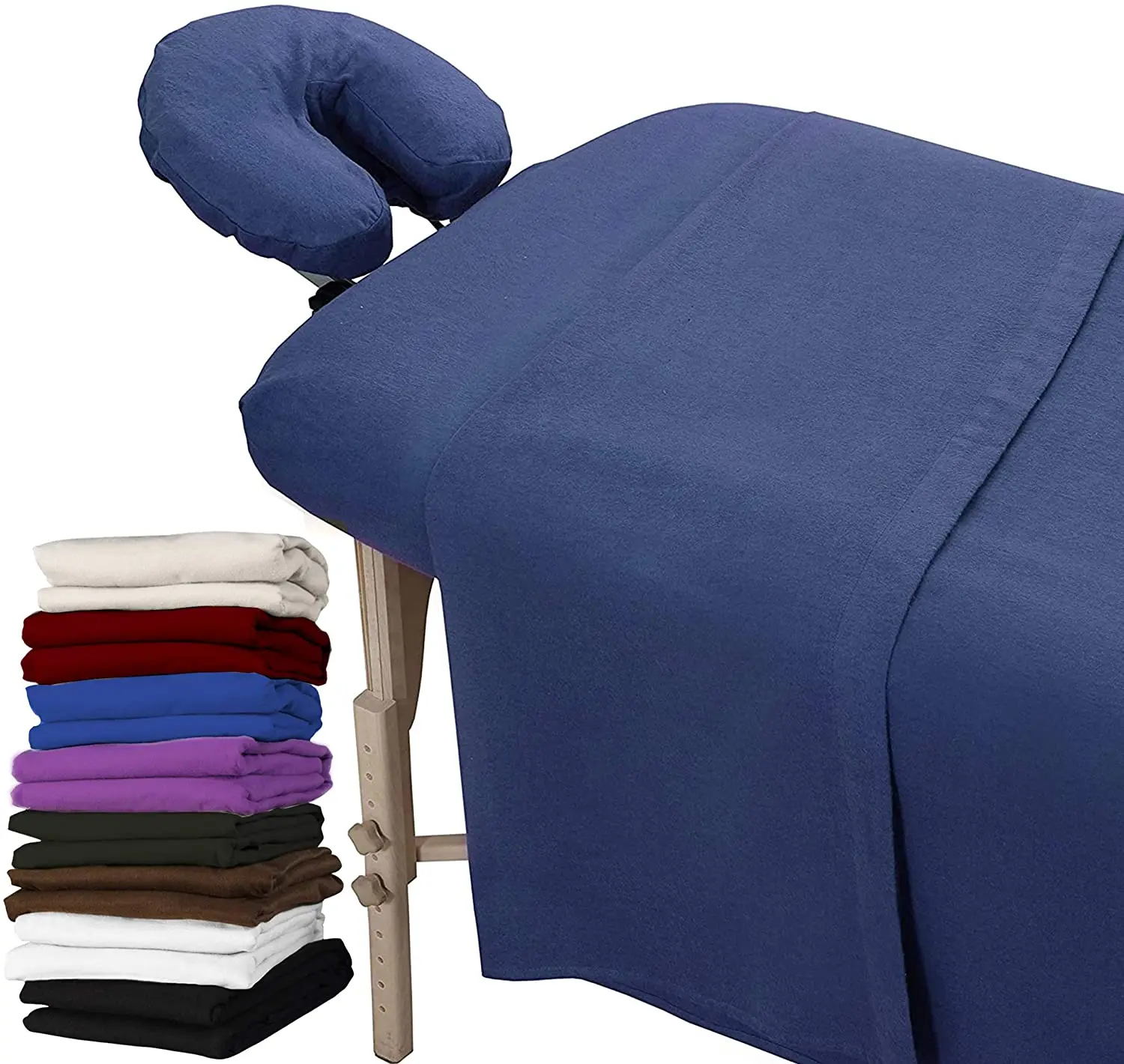 Wholesale Customized 3piece Microfiber Massage Table Sheet Set For Spa