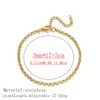 Perla rotonda color oro, larghezza 3 mm