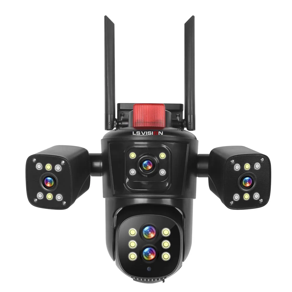 Security Camera 360 Degree 4k Camera Buy AIOOK HD 12MP 4K 10X Zoom