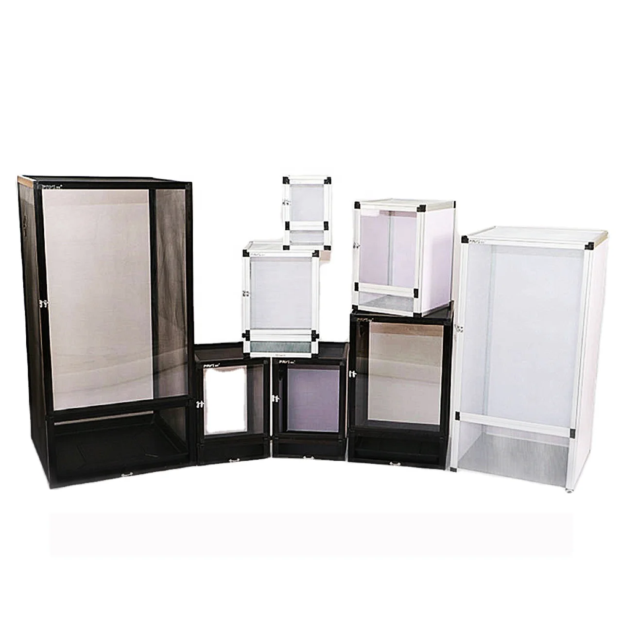 Foldable Reptile Terrarium Cage Large Snake Enclosure Extra Large Reptiles Habitat Chameleon Breeding Screen Cages Enclosure