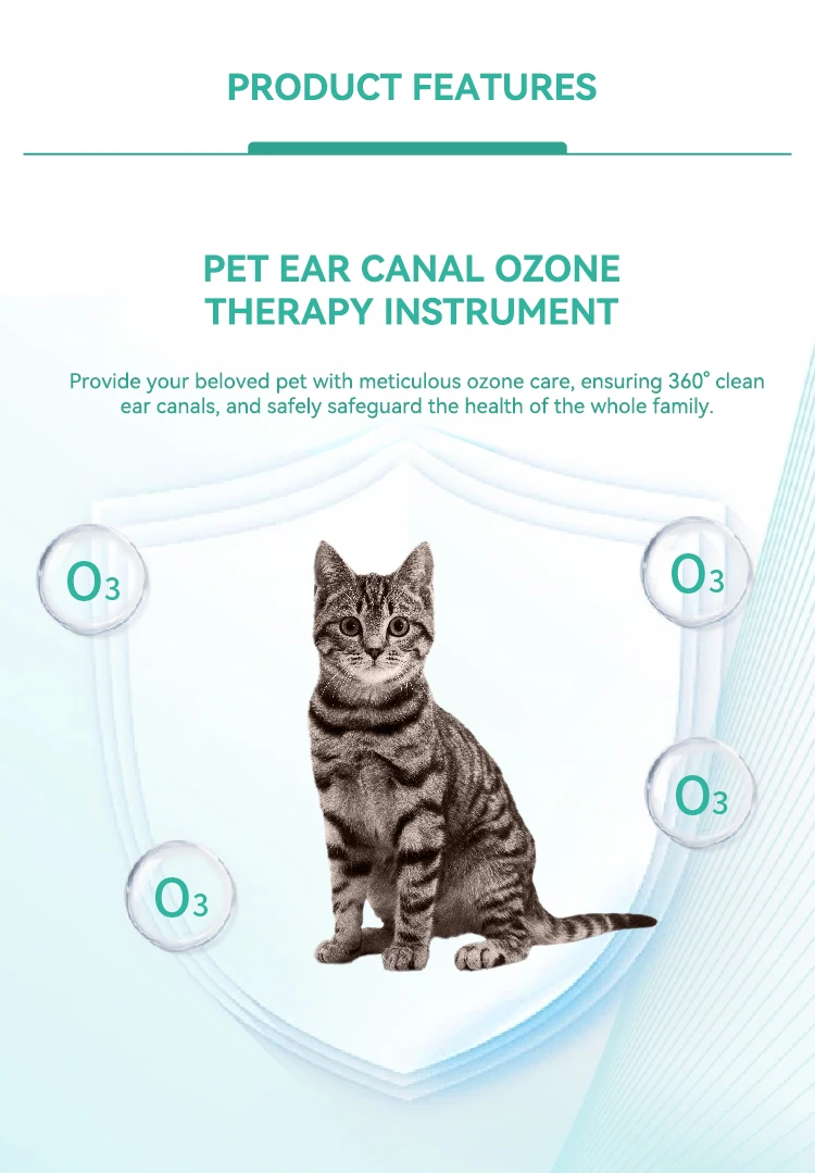 Cat and Dog Ear canal Cleaner for Ear Mite Treatment - Pet Medical Equipment for Pet Health factory