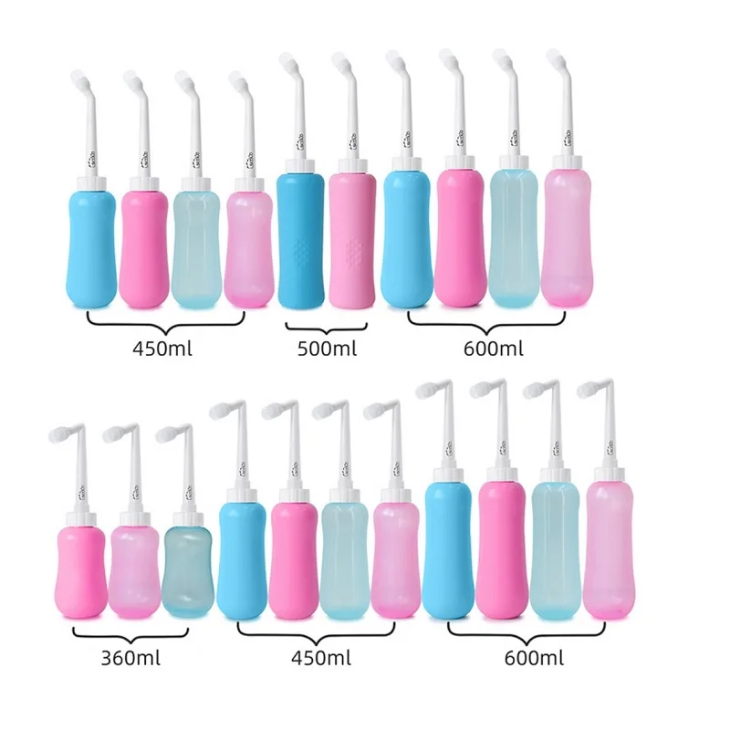 300 мл 360 мл 400 мл 420 мл 450 мл 500 мл 600 мл 650 путешествия 680 мл Путешествия биде портативный Туалет Биде бутылка EVA бутылка биде