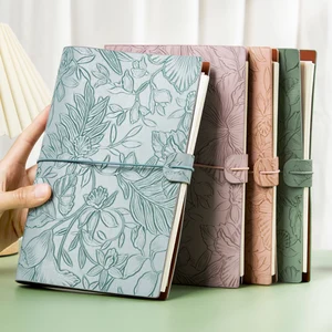 Direct Factory Wholesale Price Diary Hardcover A5 Loose-leaf PU Journal Notebook Accept Custom Business Notebook