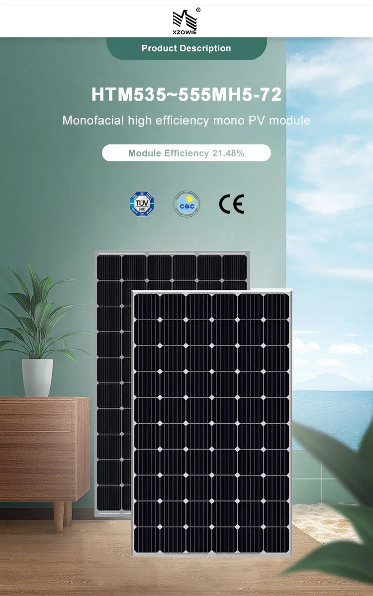 High Quality Low Solar Panels Prices 530w550w Multifunctional Double