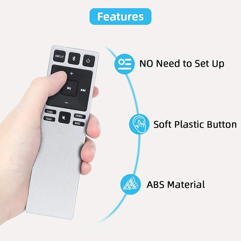 XRS321 Replacement Sound Bar Remote Control for Vizio Home Theatre