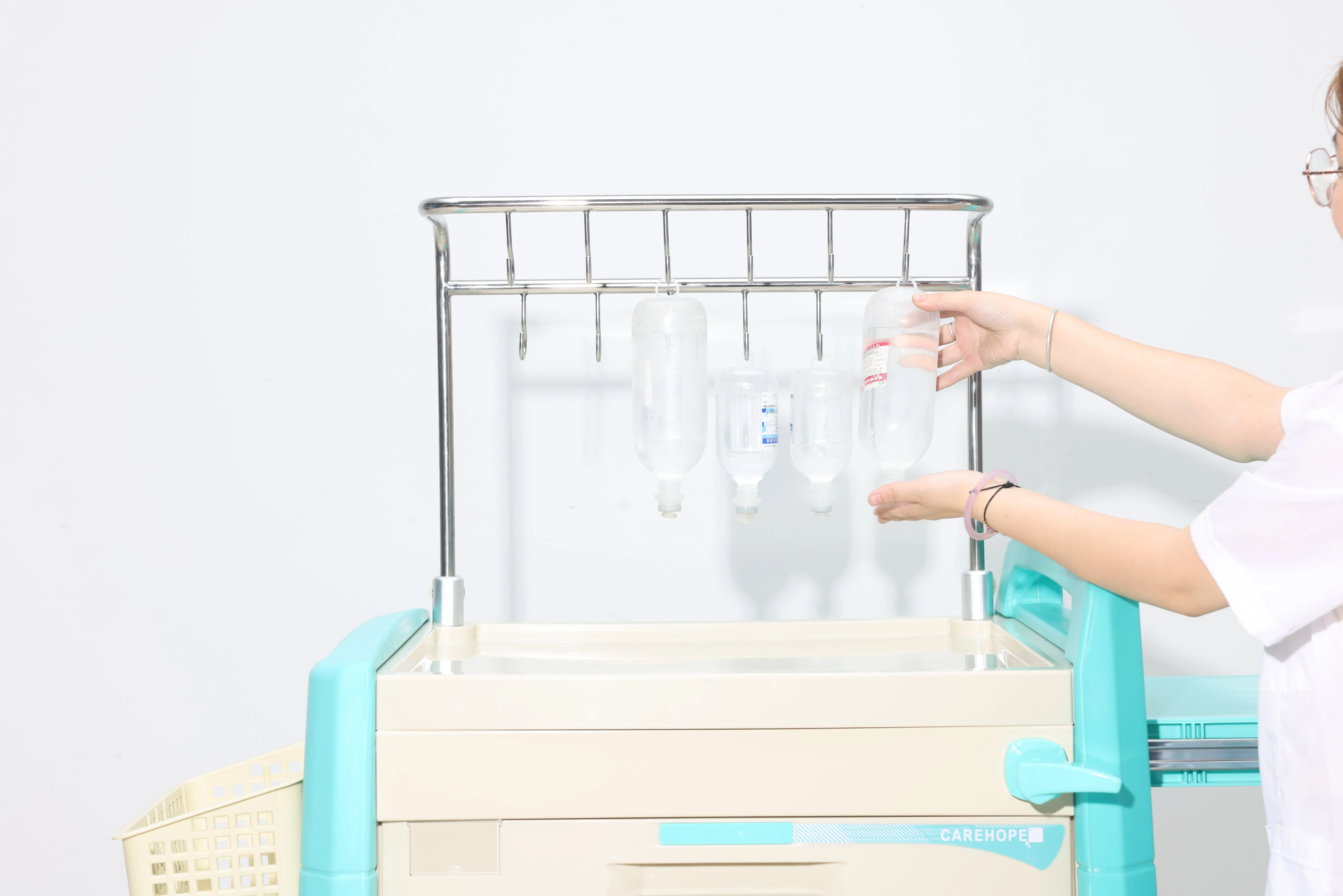 Modern ABS Hospital-Grade Hydration System with Single-Use Coding Locks & Emergency IV Capabilities for Hotel & Living Room Use 3
