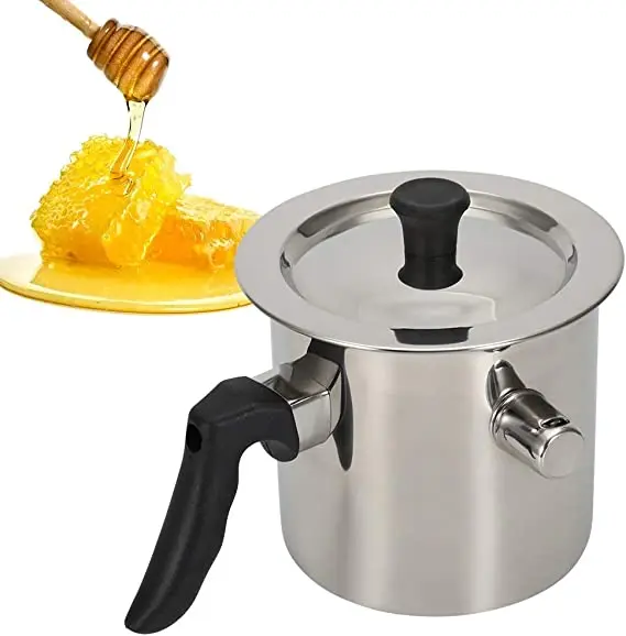 Factory Hot Sales Belly Shape Stainless Steel Double Wall Cooking Pot Whistling Milk Boiling Pot