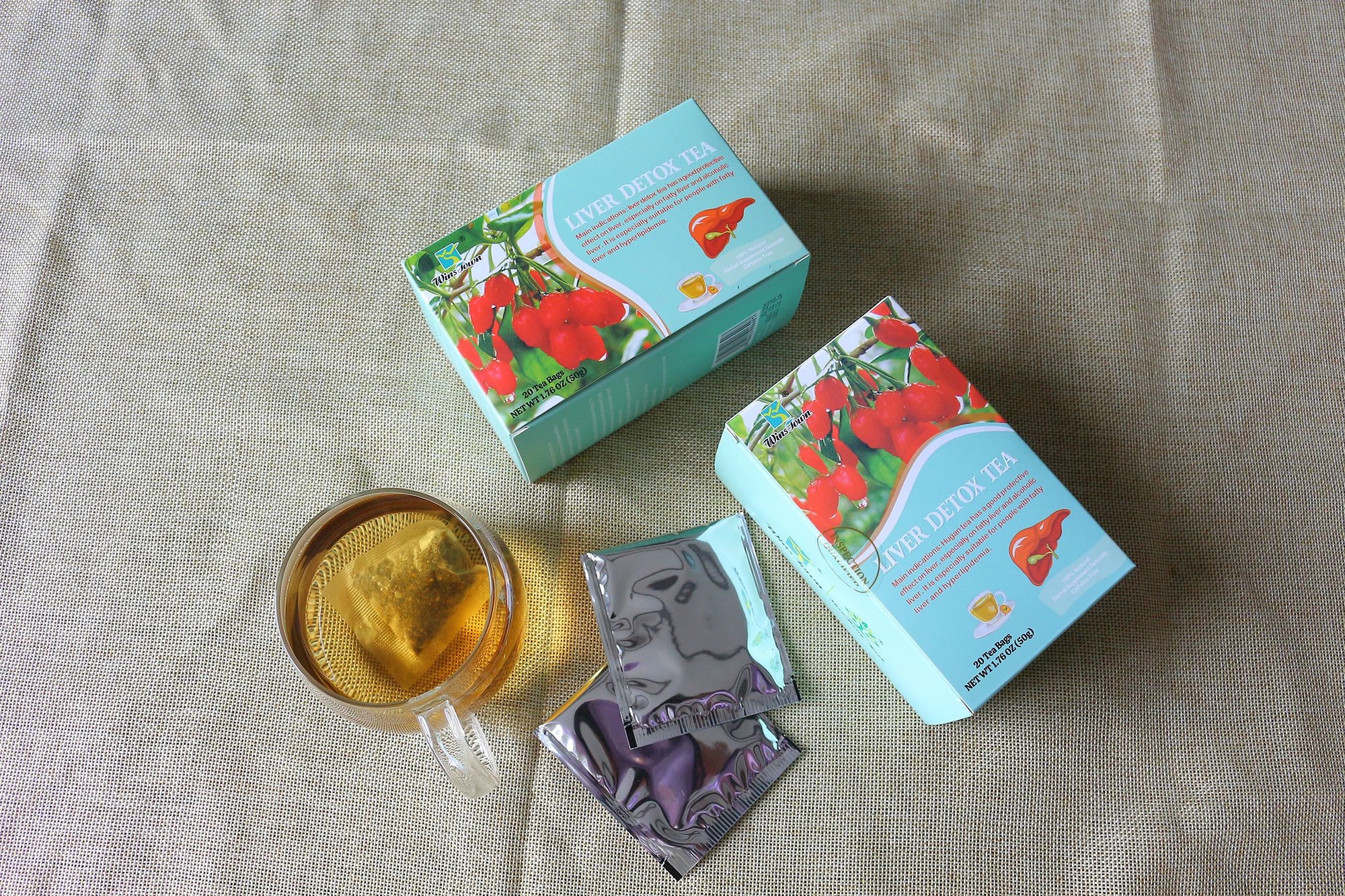 Лидер продаж от оригинального производителя, травяной детоксикационный Чай для печени, натуральные травяные экстракты, защита печени, очищение печени, травяной детоксикационный чай