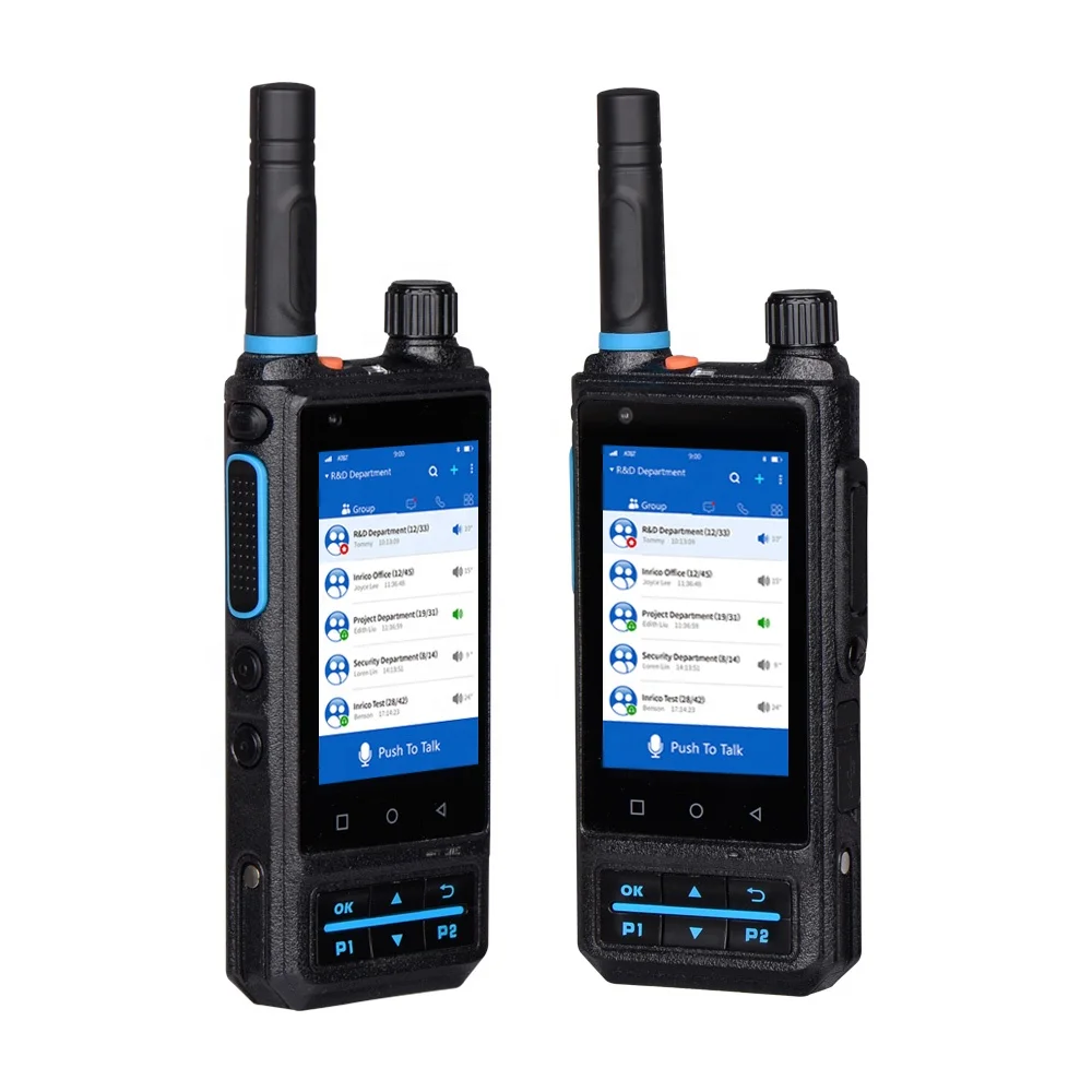 New Upgrade Inrico S200 Android Network Radio 4G LTE Walkie Talkie Two Way Radio Support GPS