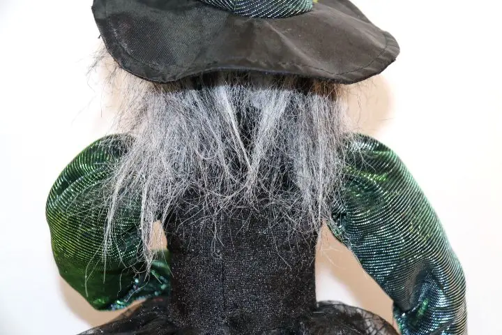 Новинка 2021 тематическая вечеринка на Хэллоуин атмосфера ужаса старая ведьма эльф ткань кукольный стол украшение для