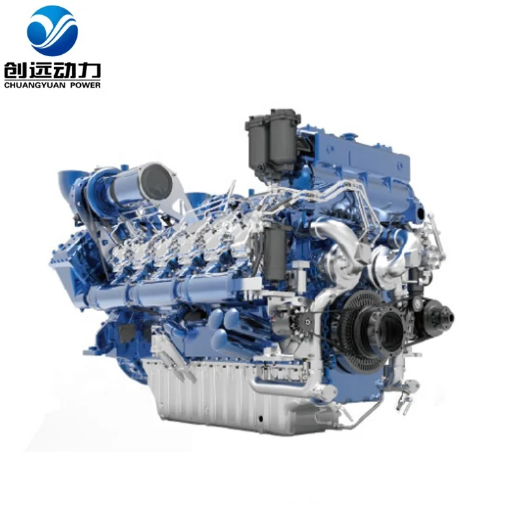 Weichai Power Inboard Boat Marine Engine - 8 Cylinder Diesel