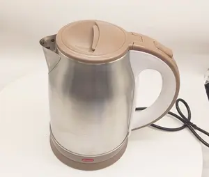 Factory Wholesale Cordless Stainless Steel Electric Kettle for Household and Commercial Use