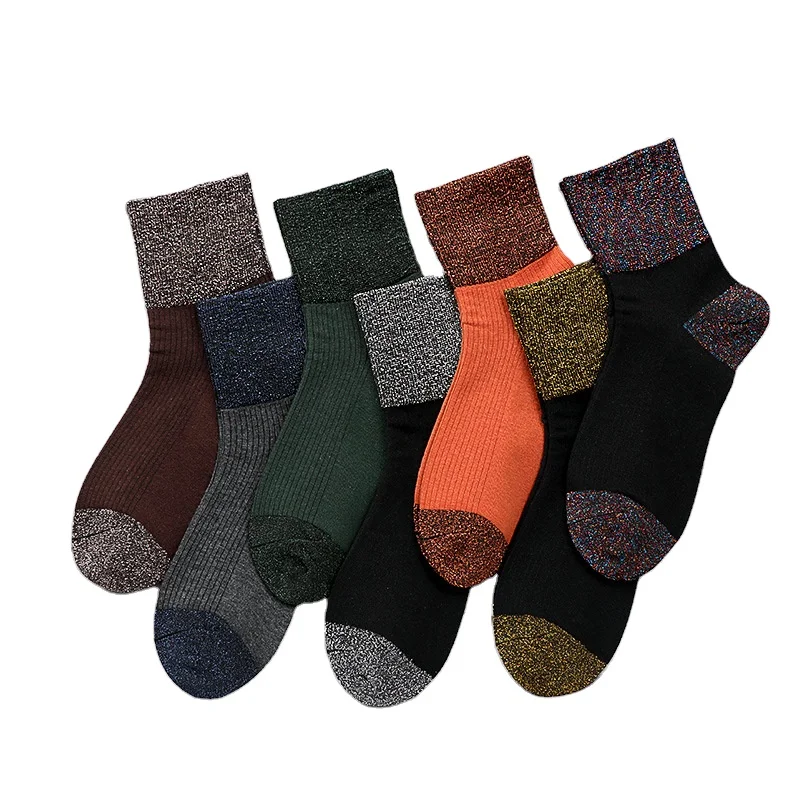 sachin and babi light blue dress KDS Industries Trendy Women's Calf Socks Embroidery Crew Socks Casual Dress  Socks Cute Butterfly Socks For