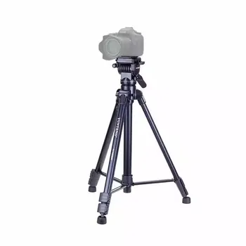 YUNTENG VCT-998 Portable Lightweight Aluminum Self-Timer Tripod Flexible for Video for DSLR Cameras & Mobile Phones Carry Bag