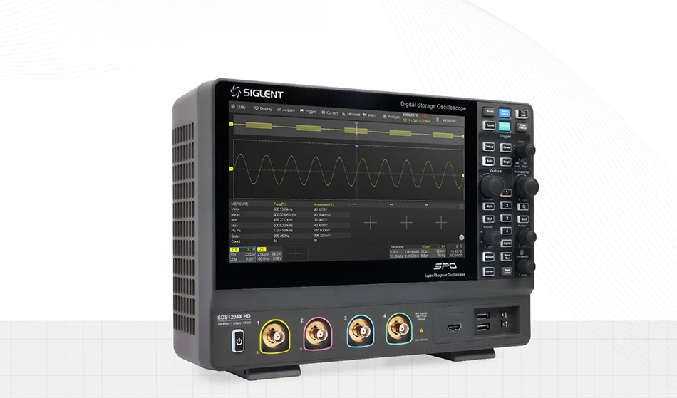 Portable 200MHz Auto Setup Automotive Oscilloscope Entry-Level Digital ...