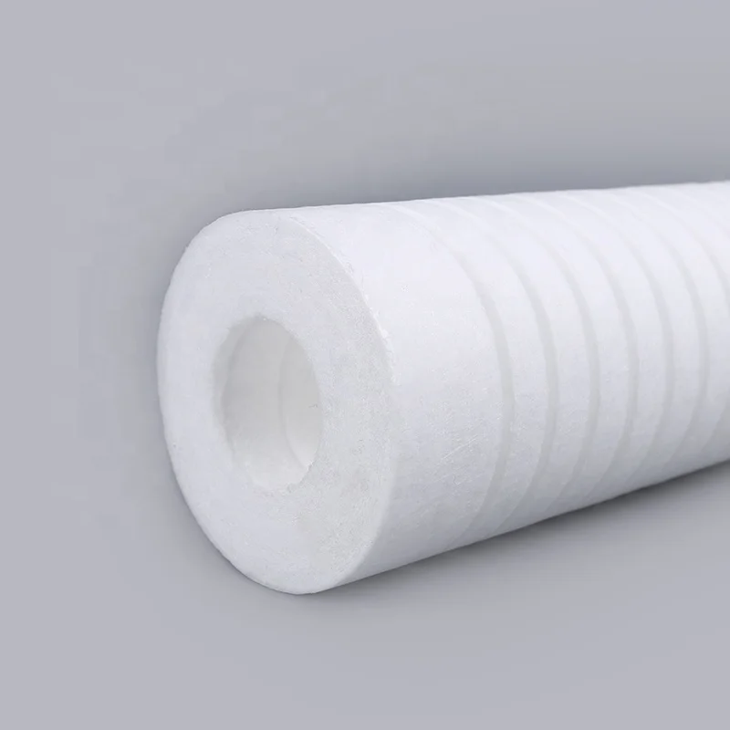 Ningshing OEM 1 to 5 Micron Spun PP Filter Cartridge for Water Purifier