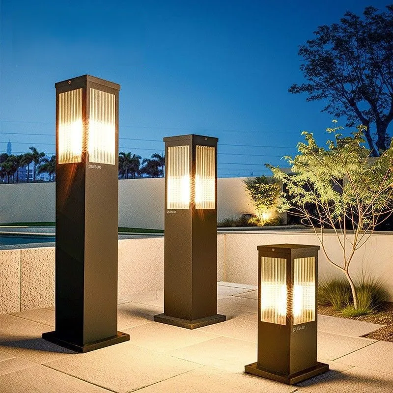 Hög ljusstyrka LED Solbaserad landskapsbelysning för utomhusbruk Vattenbeständig Liten gårdsgärd Villa Trädgård Park Vägbelysning IP65