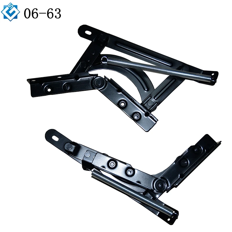 Transformer Sofa Hardware Adjustable Folding Sofa Hinges With Iron Spring Sofa Bed Mechanism