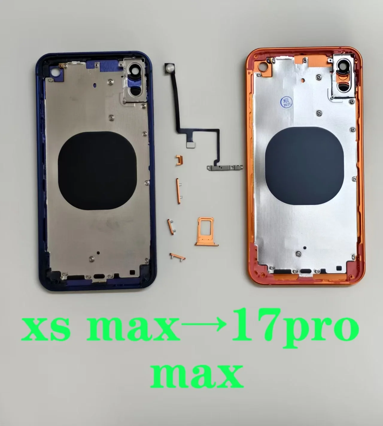 Iphone XS Max Convert to 17 Pro Max - High-Quality Back Cover