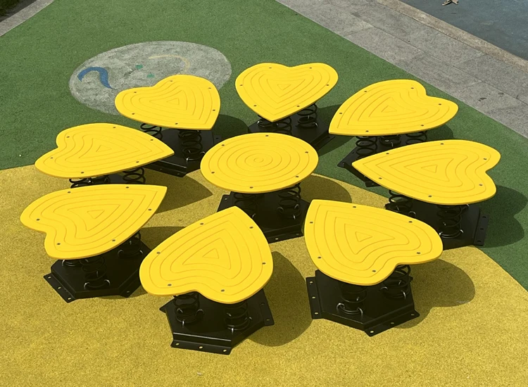 Children's Playground Equipment Set Outdoor Garden Games Children's Balance Training Equipment Customizable Plum Blossom Pile